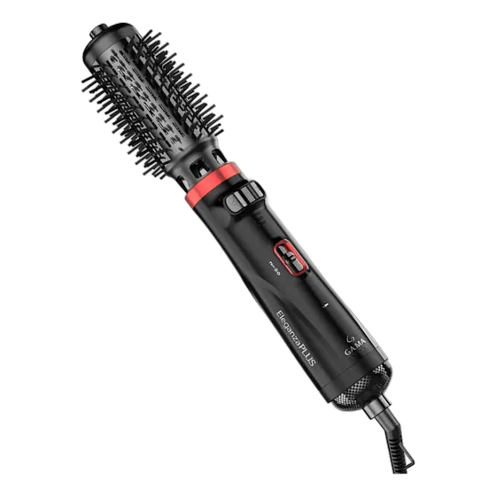 Gama Eleganza Plus Anti-Frizz Rotating Brush 3 in 1 Dual Voltage