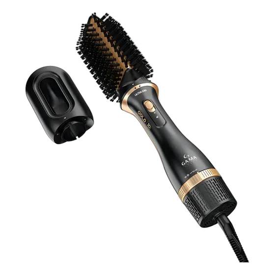 Gama Multi-Head Hot Air Brush Gold Ion Dual Voltage