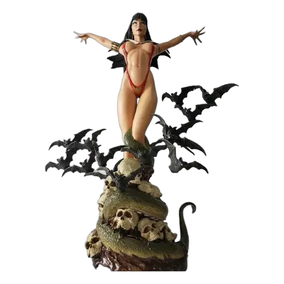 Sideshow Vampirella Comiquette Statue, Brand New