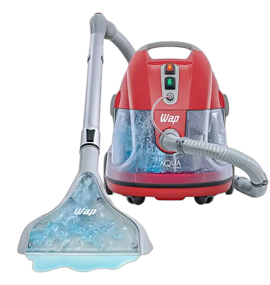 Wap Aqua Cleaner Dirt Extractor Color Extractor: White and Red | Vaporizer: Red and Black 127V