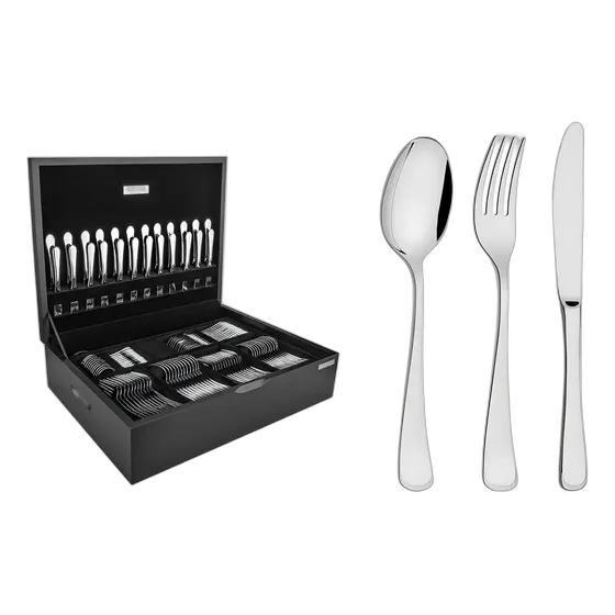 Tramontina Monaco Table Cutlery Set, 130 Pieces