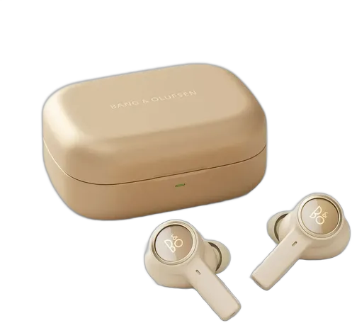 Bang & Olufsen Beoplay EX Bluetooth Noise Cancelling Earbuds Gold