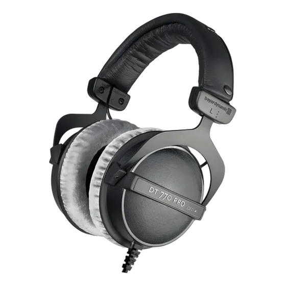 Beyerdynamic DT 770 Pro Reference Headphones for Control and Monitoring - 250 Ohm