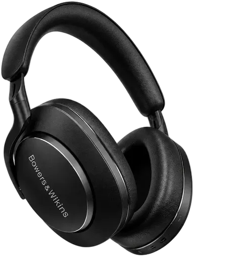 Bowers & Wilkins PX7 S2 Wireless Over-Ear Headphones, Noise Cancelling, 30h Battery, Black