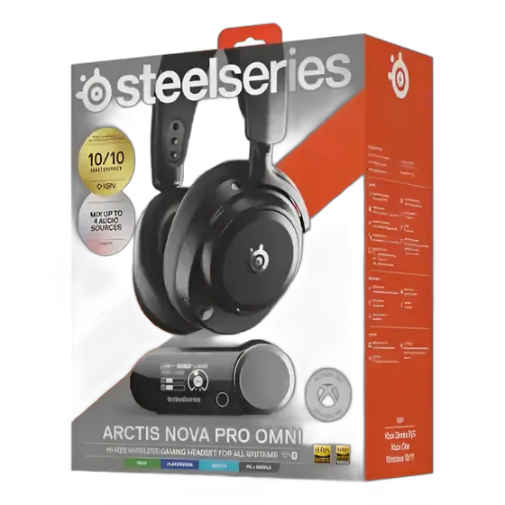 SteelSeries Arctis Nova Pro Omni Gaming Headset - Black