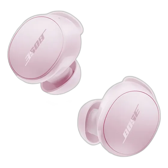 Bose QuietComfort Earbuds II headphones 2nd generation in petal rose
