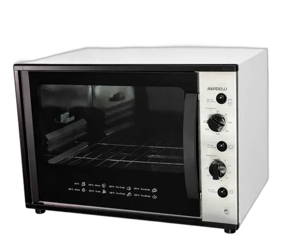 Countertop Electric Oven Nardelli Smart 60s Black Color