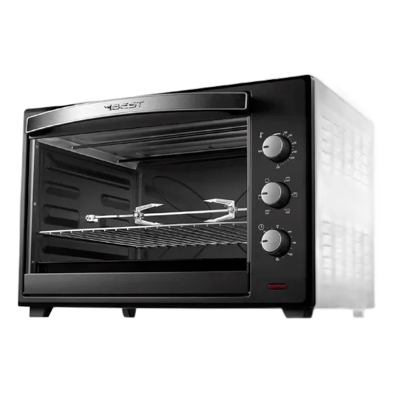Best Forno Plus 60L Countertop Electric Oven with Grill and Rotisserie Spit