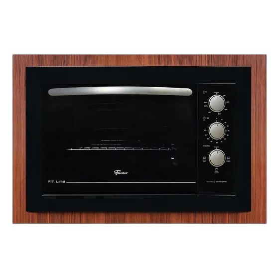 Fischer Built-in Electric Oven 48 Liters, Fit Line, 34493 Color Black