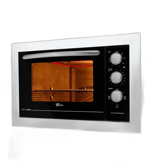 Fischer Built-in Electric Oven 48 Lt Fit Line White