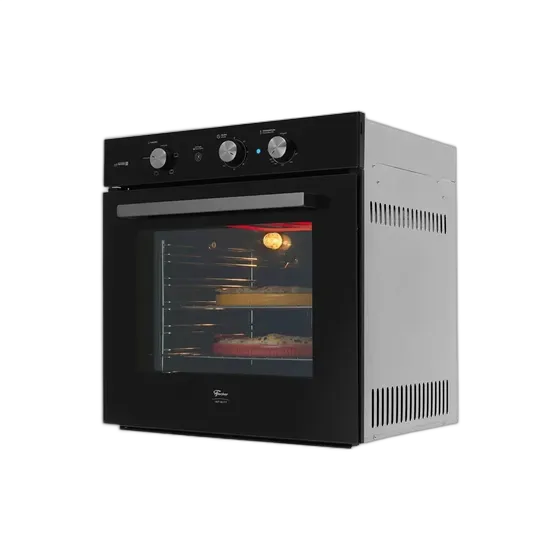 Fischer Infinity 78L Built-In Electric Oven with Air Fryer 78 Liters 60 cm Black Easyclean - Promo Wave