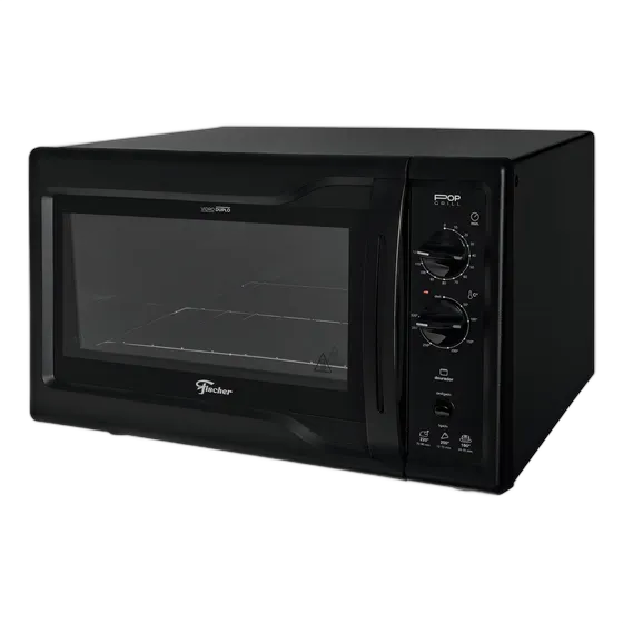 Fischer Pop Grill Countertop Electric Oven 44L Black