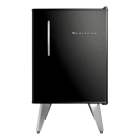 Brastemp Retro Mini Fridge 76 Liters Classic Black - BRA08ME
