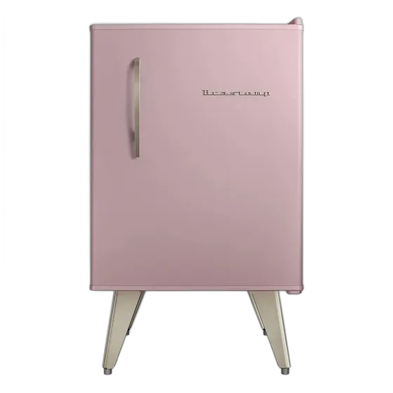 Brastemp Retro Mini Fridge 76L Rose Quartz - BRA08MO