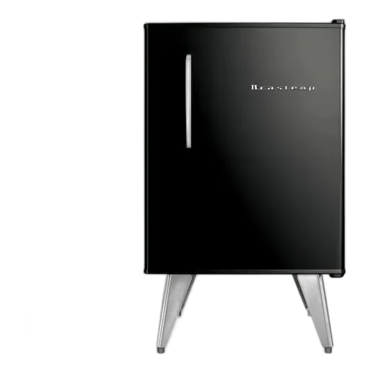 Brastemp Retro Mini Fridge 76L Classic Black - BRA08HE