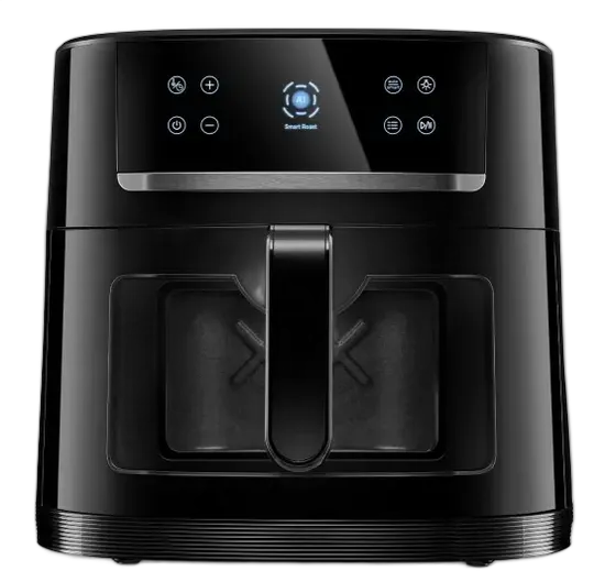 Air Fryer Fischer Smart 8l Color Black