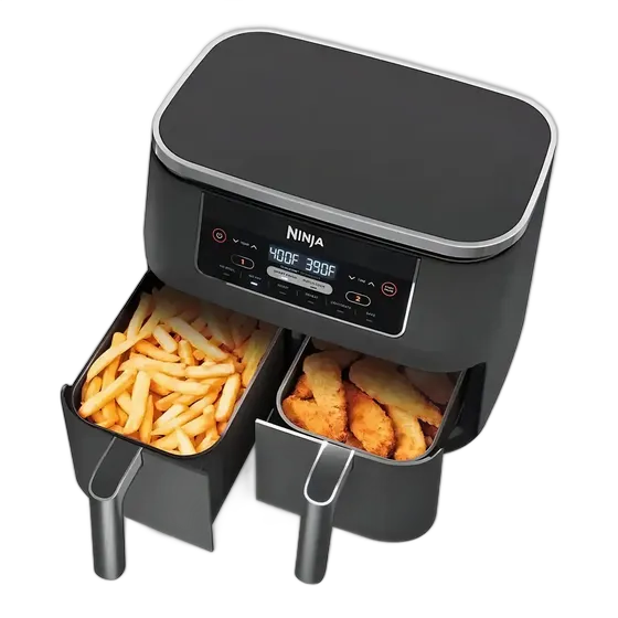 Ninja Foodi DZ201 Air Fryer, 6 In 1 With Capacity