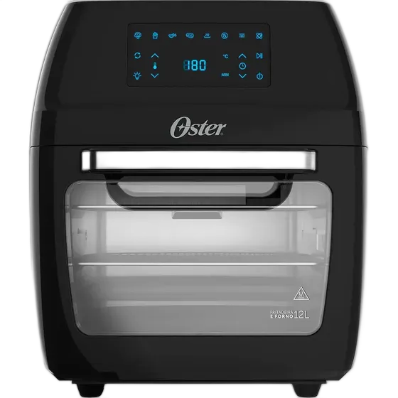 Oster OFRT780 Oven Fryer 3-in-1, Black, 220V, 12L