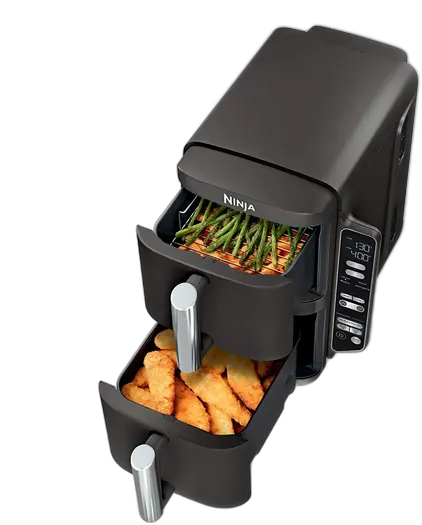 Fryer Ninja Air Fryer Double Stack Xl Color Gray