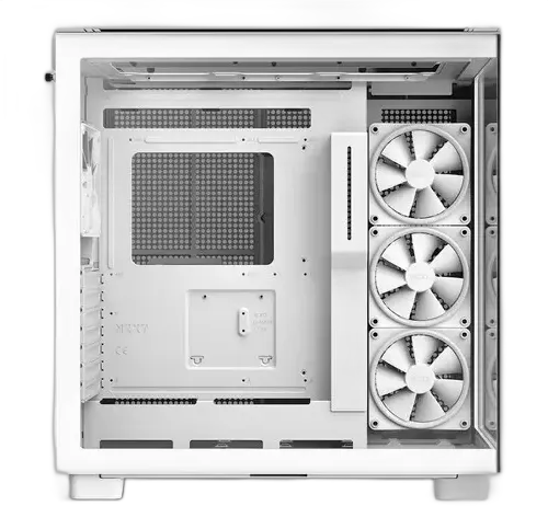 NZXT H9 Elite Gaming Case White with Fans CM-H91EW-01 White