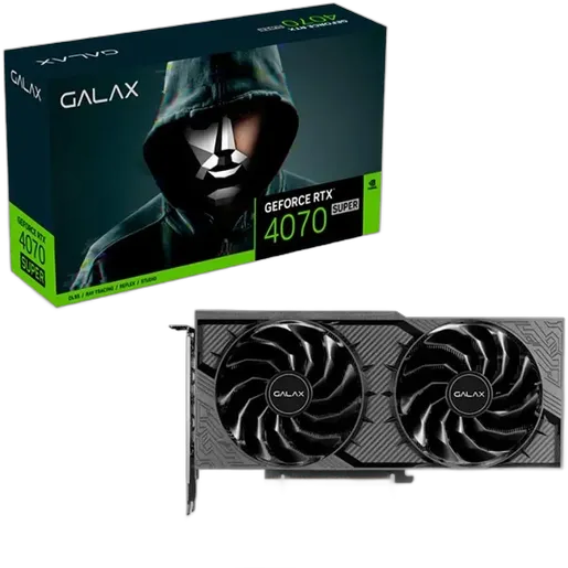 Galax GeForce RTX 4070 Super 1-Click OC 2X Teclab Lite Used