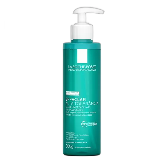 Facial Cleansing Gel Refill for Oily and Sensitive Skin Deep Cleansing Doesn't Dry Out High Tolerance Hypoallergenic Effaclar La Roche-Posay 300g