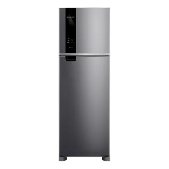 Brastemp Frost Free Refrigerator 415 Liters Duplex Stainless Steel - BRM52MK