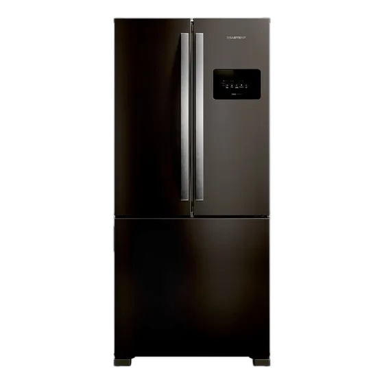 Brastemp Frost Free Refrigerator 559 Liters French Door Black - BRO85ME