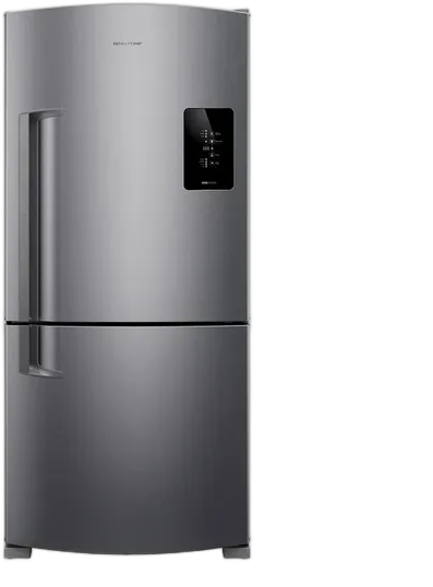 Brastemp Frost Free Inverse Refrigerator 591 Liters Stainless Steel - Bre8 110v