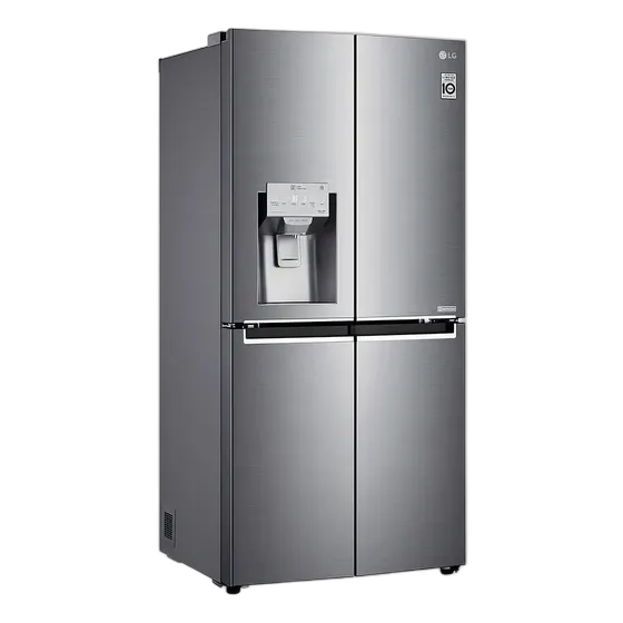 LG GC-L228FTL French Door Refrigerator with Inverter Freezer, 428L, Brushed Steel