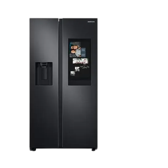 Samsung Family Hub Side By Side Refrigerator 608L With Soundbar Color Black DOI