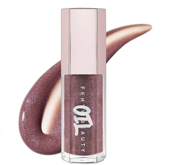 Fenty Beauty Lip Luminizer Lip Gloss, Rose Amber Shade
