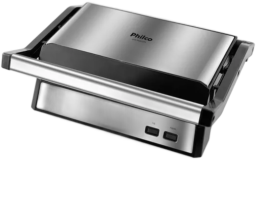 Grill And Sandwich Maker PGR21PI Maxx Clean 1000W Gray Philco