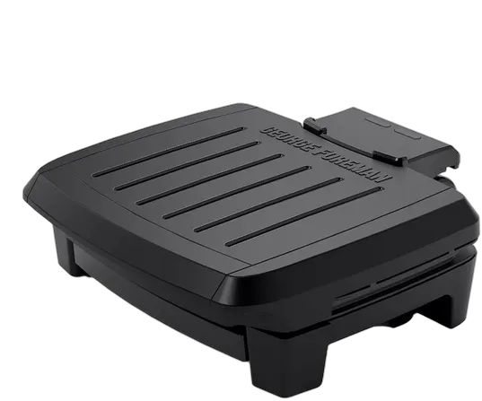 George Foreman GRES060BS Electric Grill 4 Servings Non-Stick
