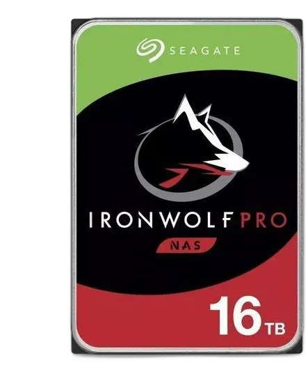 HDD 16TB SATA Seagate IronWolf Pro - ST16000NT001 (3.5", 6Gb/s, 7,200 RPM, 256MB Cache)