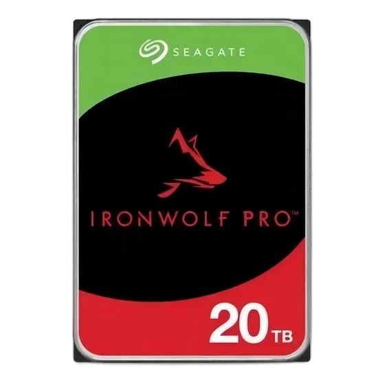 Seagate IronWolf Pro 20TB SATA HDD - ST20000NE000, 3.5-inch, 6Gb/s, Silver