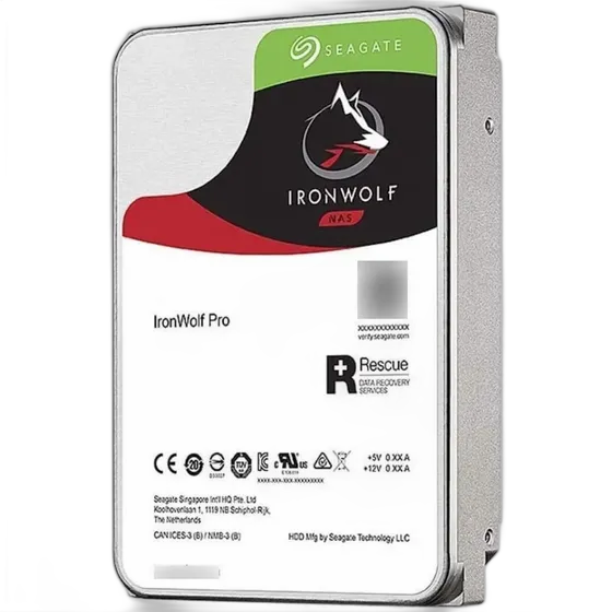 Seagate IronWolf Pro 4TB SATA Hard Drive - ST4000NE001 (3.5-Inch, 6Gb/s)