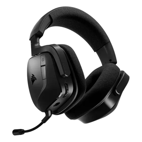 Corsair Void V2 RGB Wireless Gaming Headset, Black, Cinematic Audio