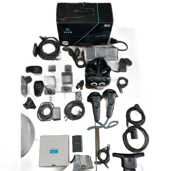 HTC Vive + Wireless Adapter Full Kit, Complete Wireless VR