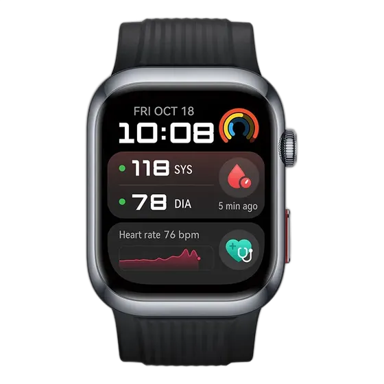 Huawei Watch D2, 1.82" display, fluoroelastomer strap - black