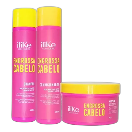 Ilike Hair Thickening Trio Kit - Shampoo + Conditioner + Mask