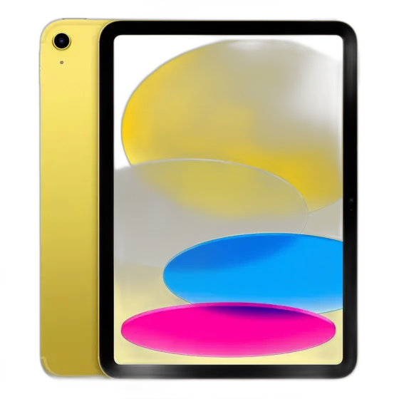 iPad 10th Generation A2696 10.9" 64GB yellow 4GB RAM memory