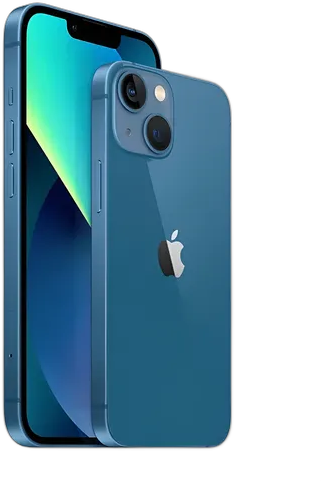 iPhone 13 Dual SIM 128 GB blue - Acceptable (Refurbished)