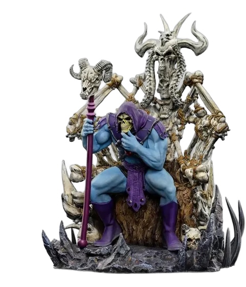 Iron Studios Skeletor on Throne Deluxe Art Scale 1/10 Statue