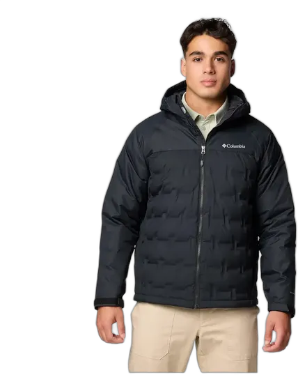Columbia Grand Trek III Down Hooded Jacket, Black, Men's