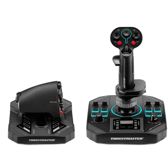 Thrustmaster Sol-R 4 Hotas Joystick Black