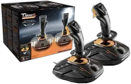 Thrustmaster T.16000M FCS Space Sim Duo Joystick For PC With USB