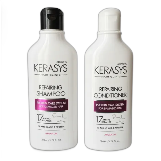 Kerasys Kit Kerasys Repairing Shampoo + Conditioner 180ml