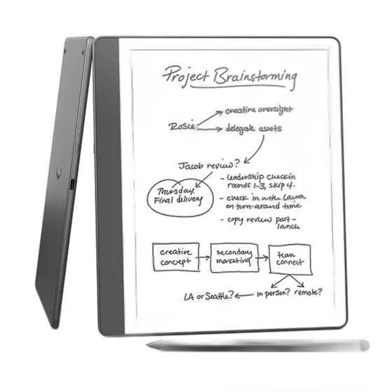 Kindle Scribe, 10.2 inches, 16GB, with Premium Pen