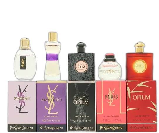Kit of 4 Mini Perfumes Yves Saint Laurent 125ml Eau de Parfum